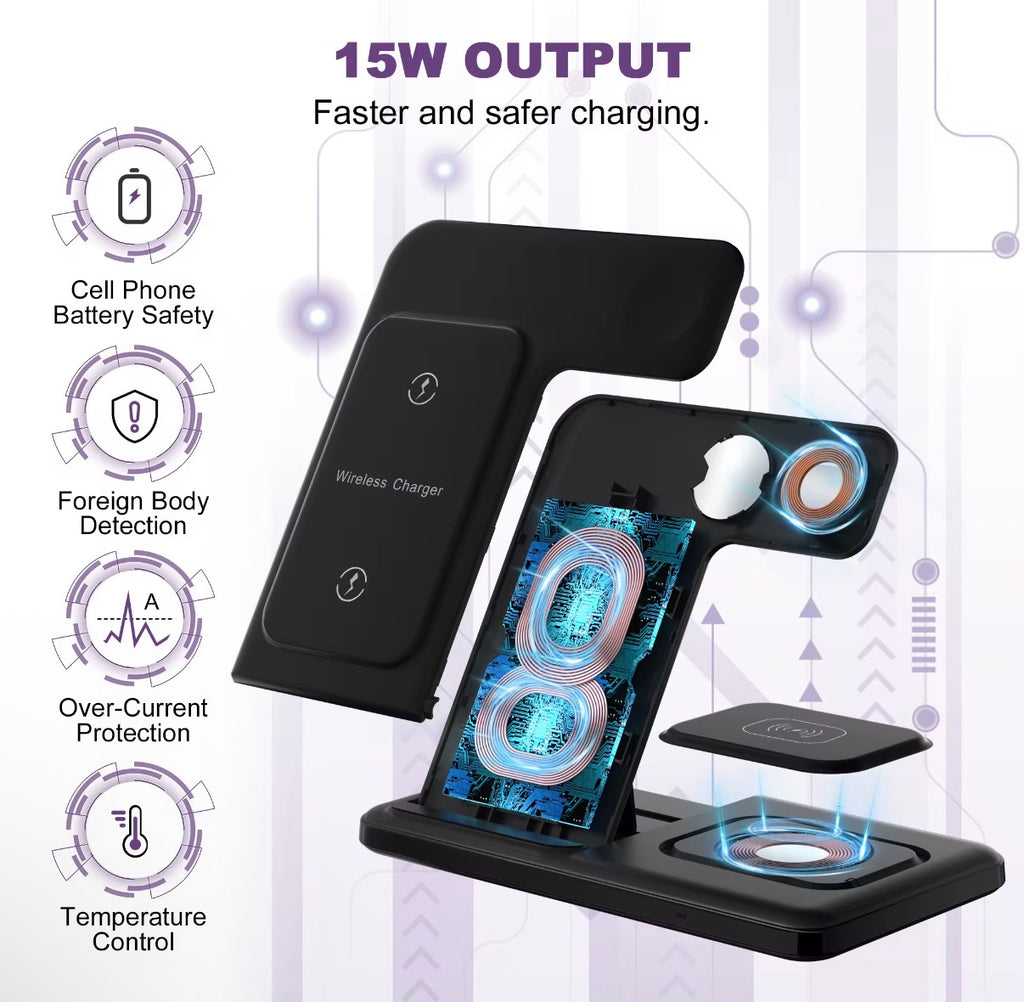 2-in-1 wireless charger