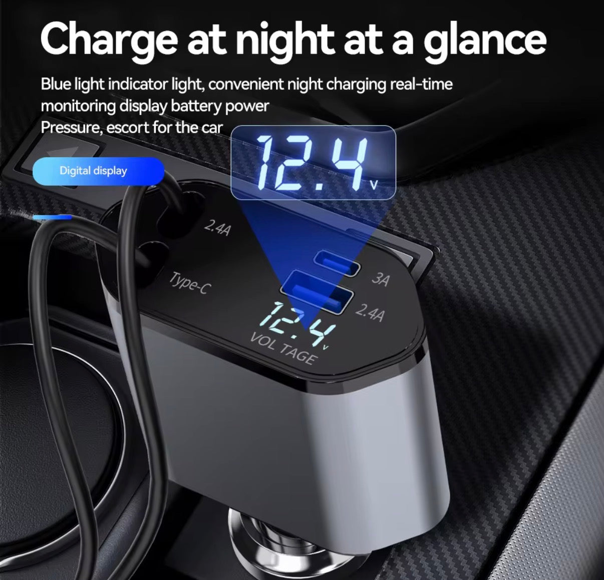 Fast iPhone car charger